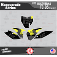 thumbnail image 4 of Kalair GFX Graphics Kit for Husqvarna TC85 (2014-2017) Masquerade Series, 4 of 5
