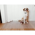 thumbnail image 6 of G-Floor 5' x 10' Polyvinyl Ceramic Pet Friendly Carpet Protector - Clear, 6 of 6