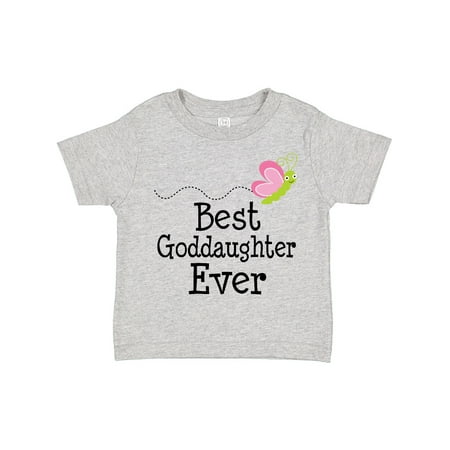 

Inktastic Best Goddaughter Ever Gift Toddler Toddler Girl T-Shirt