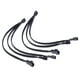 thumbnail image 1 of Línea De Velocidad Del Ventilador Cable de ventilador PWM de 4 pines Cable de extensión con funda negra divisora ​​de 1 a 3 vías, 1 of 8