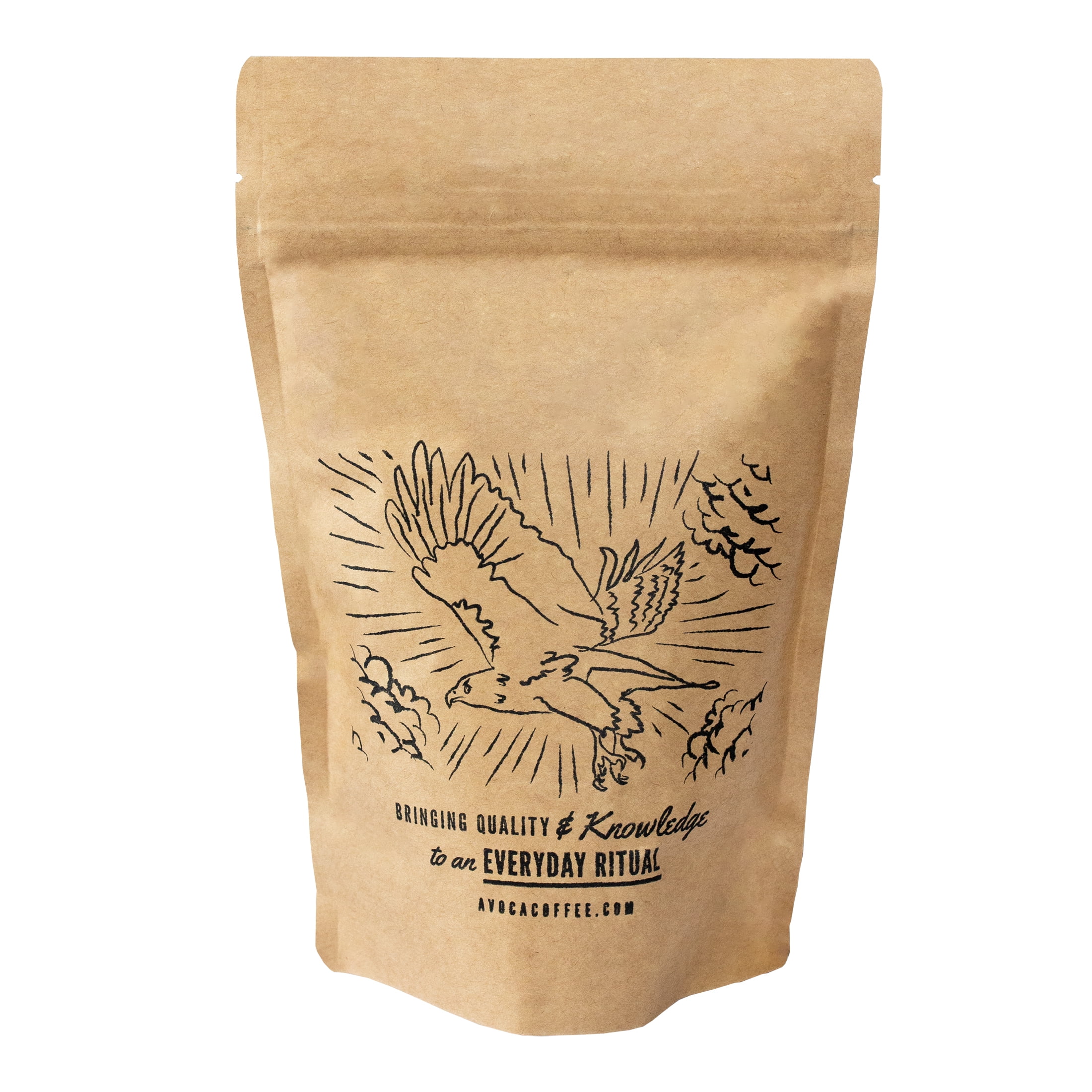 (2 pack) Local Avoca Coffee Puro Tico Single Origin, Medium Roast Coffee, Whole Bean, 9oz