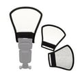 thumbnail image 3 of Silver White Camera Flash Diffuser Softbox Multi-function Photo Light Reflector, 3 of 7