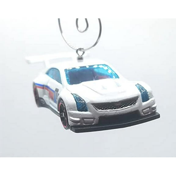 Christmas Ornament for 2016 Cadillac ATS-V R White