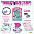 thumbnail image 2 of Sticki Rolls - Wearable Shareable Sticker Jewelry - Sticki Band Bracelet Pack, 2 of 6
