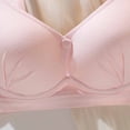 thumbnail image 4 of Antinious Women Wireless Push Up Plus Size Bras Front Closure Breathable Everyday Wear, 4 of 5