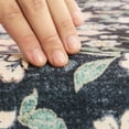 thumbnail image 6 of Toyoso 8'x10' Traditional Floral Area Rug, Midnight Navy Silicone Carpet, Large Machine Washable Non-Slip 0.25" Indoor Floor Rug, Low Pile Stain Resistant Carpet for Dining Room & Large Space, 6 of 9
