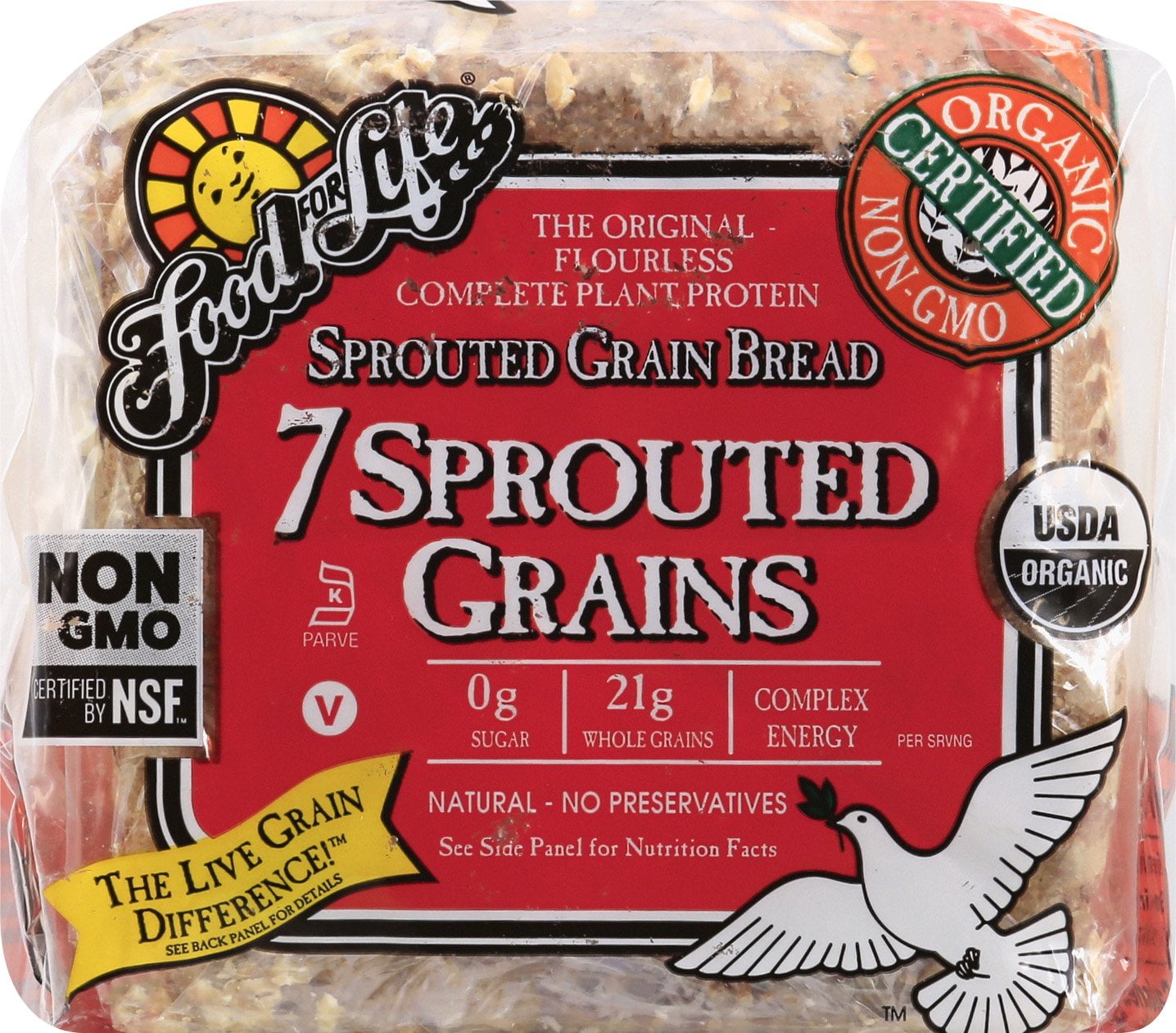 Food For Life Sprouted Grain Bread 7 Sprouted Grains