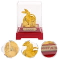 thumbnail image 3 of Rabbit Year Rabbit Statue Rabbit Ornament Rabbit Decor New Year Decor Home Supplies, 3 of 9