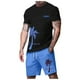 thumbnail image 1 of Playera Para Hombre, Camiseta De Manga Corta Holgada Con Cuello Redondo Y Estampado Informal A La Moda Para Niño Y Niña, 1 of 5