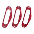 thumbnail image 2 of Envolvente de pastilla de bobina simple de metal para partes de guitarra rojo CUTICAT Anillo envolvente de recolección, 2 of 7