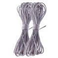 thumbnail image 2 of 2 paquetes al por mayor de joyería de bricolaje para cordones para abalorios, fabricación de mordedores para bebés Gris Soledad Cordones de la fabricación de joyería, 2 of 8