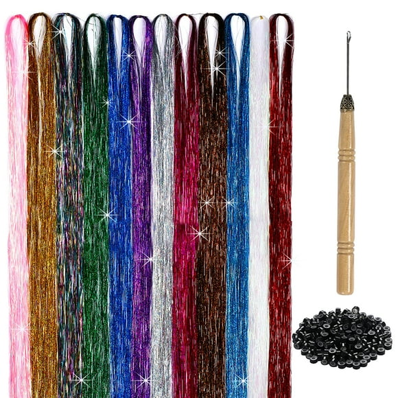 Tinsel Hair Strands