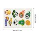 thumbnail image 3 of Mantel Individual con Temática de Fútbol, con Diseños de Balón, Trofeo y Portería: Mantel Antideslizante y Resistente Al Calor para Niños y Aficionados Al Deporte., 3 of 7