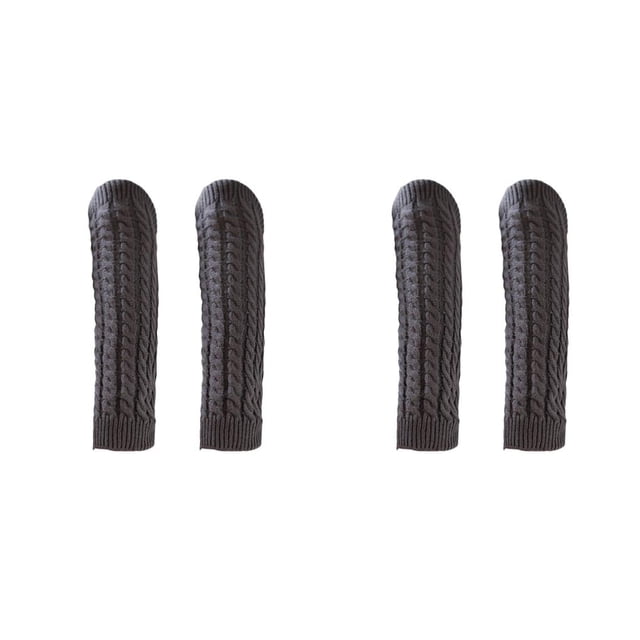 Jumpingount 1 par de calentadores de piernas cálidos de invierno para mujer, calentadores de piernas de ganchillo sólidos de punto hasta la rodilla, Type3 NO3 Jumpingount CBP082693