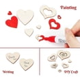 thumbnail image 4 of Adornos de Corazón de Madera YONGSHENG 500 Uds. para Álbum de Recortes DIY, 4 of 5