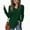 Green, variant on Womens Long Sleeve Tops V Neck Shirts Lightweight Tunic Sweaters Fashion Fall Clothes