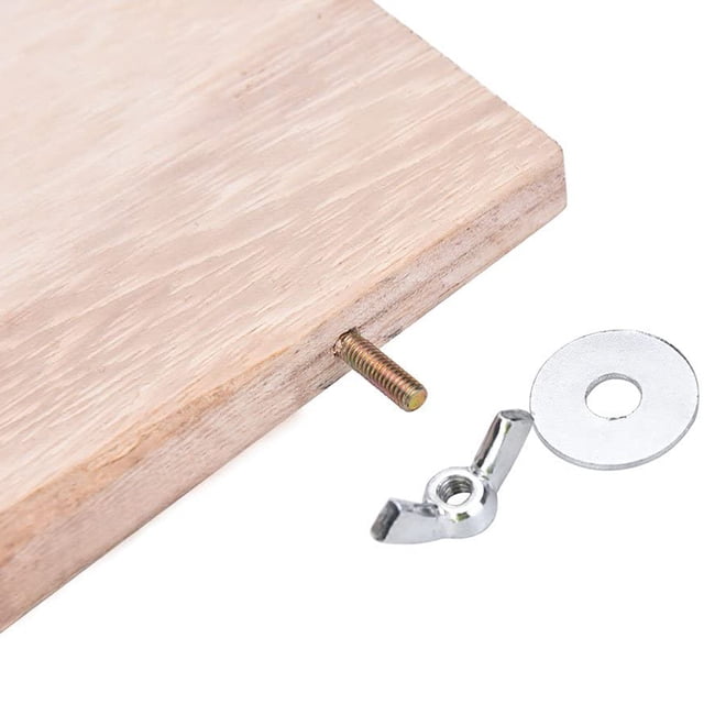 Plataforma De Soporte De Madera Plataforma de soporte de madera Mascota Loro Hámster Perchas Pata Molienda Trampolín (S)