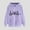 Purple, variant on Elvqul Hooded Sweatshirts for Women Long Sleeve Printed Hoodies Pullover Plus Size Womens Tops
