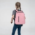 thumbnail image 5 of Naloa Love Print Lightweight DayBackpack Suitable for school, work, shopping, travel, etc., 5 of 5