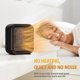 thumbnail image 3 of Mini Ceramic Heater 800W Electric Heater 2 Power Levels mini electric fan heater with hot blast overheating and overturning protection, 3 of 5
