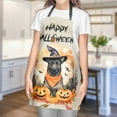 thumbnail image 4 of Happy Halloween Belgian Malinois Witches Hat Pumpkin Carving Apron Sheepdog Dog Lover Gifts for Cooking Grilling Baking Painting Gardening - 02019, 4 of 5