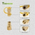 thumbnail image 3 of Accesorios de conexión rápida de gas natural de 3/8 de pulgada, kit de adaptador de conector rápido para parrilla de gas propano, juego de desconexión rápida de manguera de propano de gas LP, 3 of 5
