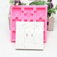 thumbnail image 3 of Yonrjhukm Puzzle Piece Silicone Molds for Making Chocolate Candy Gummy Jello Jelly Baking Cake Cookie Mini Soap Resin Wax Crayon Melt Puzzle Ice Cube Tray, 3 of 7