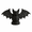 B, variant on THOPBPRK Halloween Woven Ghost with Witch Hat Ornaments, 13.7Inch White A