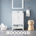 thumbnail image 3 of Ove Decors Vegas 24 W x 19" D Freestanding Bathroom Vanity with Sink, Pure White, 3 of 15