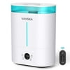 VAVSEA Humidifier for Bedroom, 4L Mist Ultrasonic Humidifiers, Quiet Air Diffuser with Timer Remote Control, LED Touch Display, Adjustable Modes and Auto Shut Off, Cool Vaporizer Nebulizer for Baby