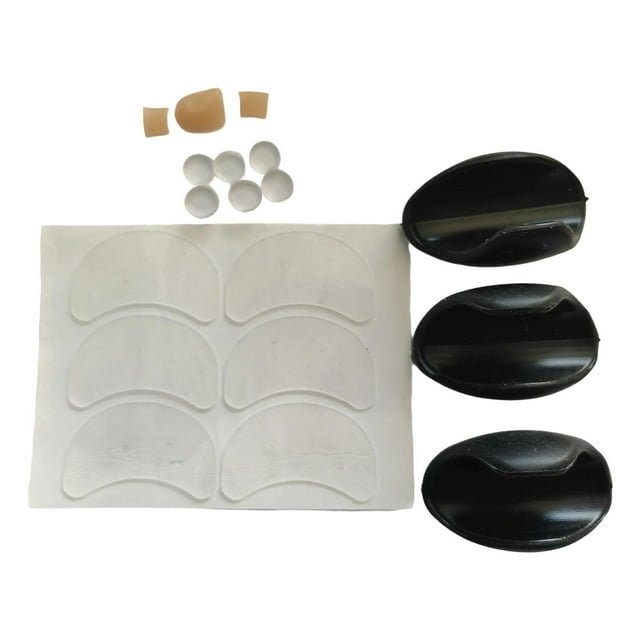 Flauta ruptura cojuta almohadillas de flauta almohadillas labiales Kit de asistencia de flauta cubierta de de silicona