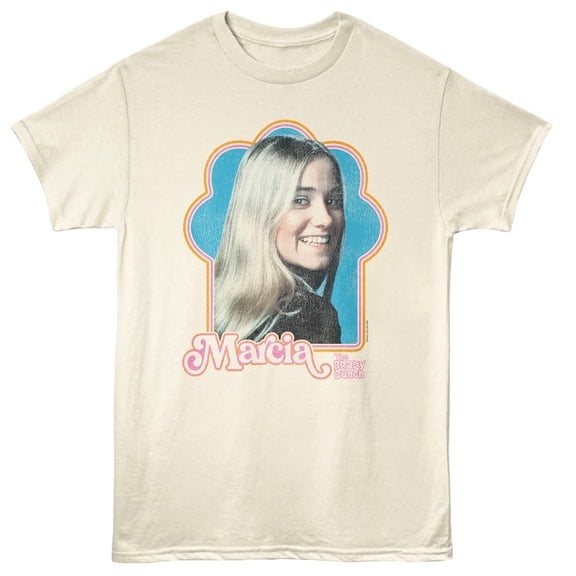 Brady Bunch Marcia Men's T Shirt (Ivory, Adult3XL)