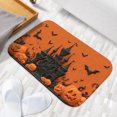 thumbnail image 6 of 1pc Halloween Scene Absorbent Non-Slip Bathroom Thickened Flannel Rug Decor,Soft,Quick Drying,Suitable For Indoor/outdoor Use,Bathrooms,Bedrooms,Kitchens,Terrace,Laundry Rooms,16"x24", 6 of 9