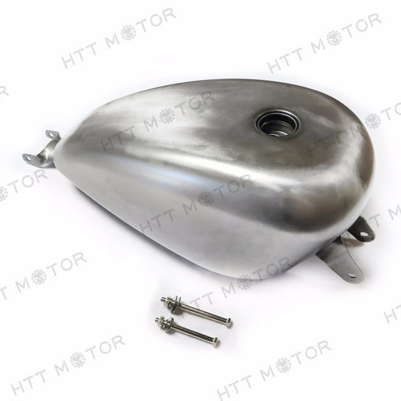 HTTMT- Indented 3.3 GAL EFI Fuel Gas Tank For Harley Sportster 883 1200 XL 07-16 Bobber