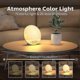 thumbnail image 3 of Sunrise Alarm Clock, Suitable For Children, Heavy Sleepers, Fm Radio, Night Light, Daylight, 7 Colors, 7 Natural Sounds, Suitable For Gifts, 3 of 5