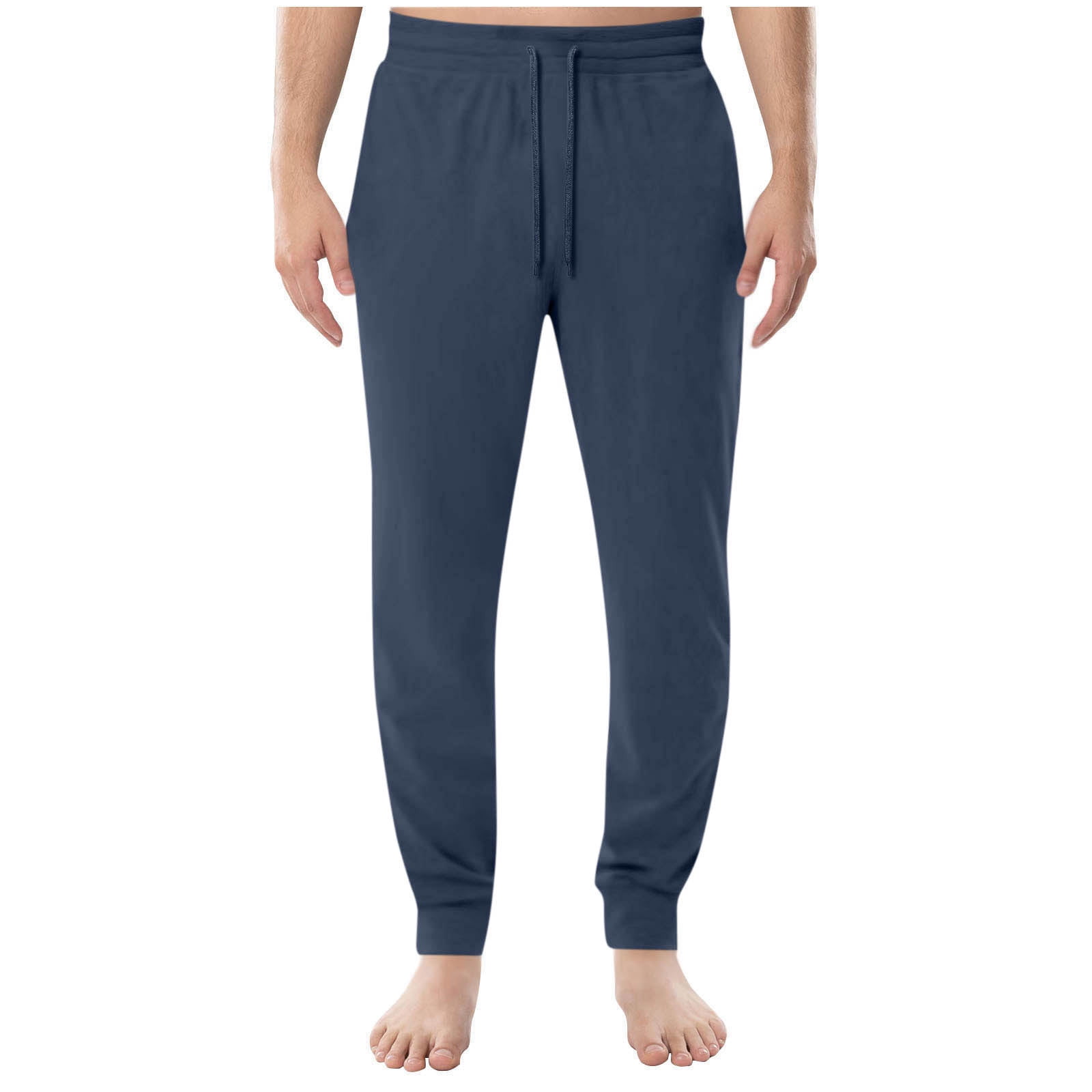 Pantalon Polaire Homme Jogging Hiver Chaud Thermique Coton Sport