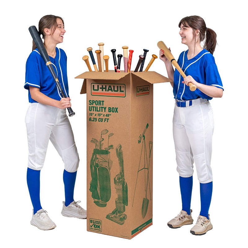 U-Haul Sports Utility Box- 15 x15 x48