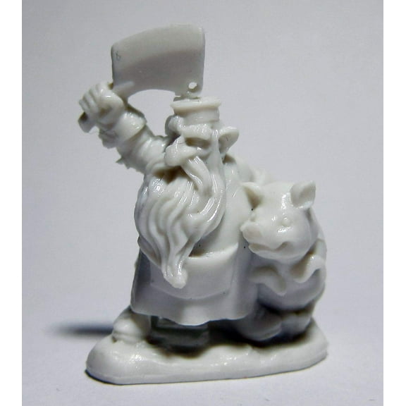 Reaper Miniatures Dwarf Butcher #77460 Bones Plastic D&D RPG Mini Figure