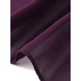 thumbnail image 5 of INSPIRE CHIC Shrugs for Women's Ruffle Short Sleeve Open Front Bolero Summer Cropped Cardigan for Dress XL Dark Purple, 5 of 6