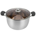 thumbnail image 1 of Oubit Pot Alimentaire Complémentaire, 26cm Acier Composite Pot à Lait Finition de Luxe, 1 of 9
