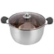 thumbnail image 1 of Olla de sopa de acero compuesto, olla de sopa pequeña de leche de acero compuesto de 26 cm Olla de leche de acero compuesto hecha a medida para la perfección, 1 of 8