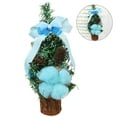 thumbnail image 4 of tredstone Mini Arbre de Noël de Table Décoration de Bureau à Domicile, Type Coton, 4 of 7
