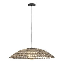 10395BK Hinkley Lighting Arlen - 12W 1 LED Outdoor Large Hanging Pendant-8.25 Inch Tall and 30 Inch Wide
