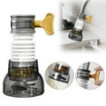 thumbnail image 1 of 360°Swivel Extension Kitchen Faucet Telescopic Hose Sprayer Filter Diffuser Water Saving Nozzle Bath Faucet Connector, 1 of 9