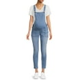 thumbnail image 2 of Planet Motherhood Maternity Women's Overalls with Side Panel, 2 of 6