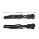 thumbnail image 2 of 10 pinzas para el cabello negras con forma de cocodrilo, agarre antideslizante seguro, para uso profesional en salones de belleza., 2 of 5