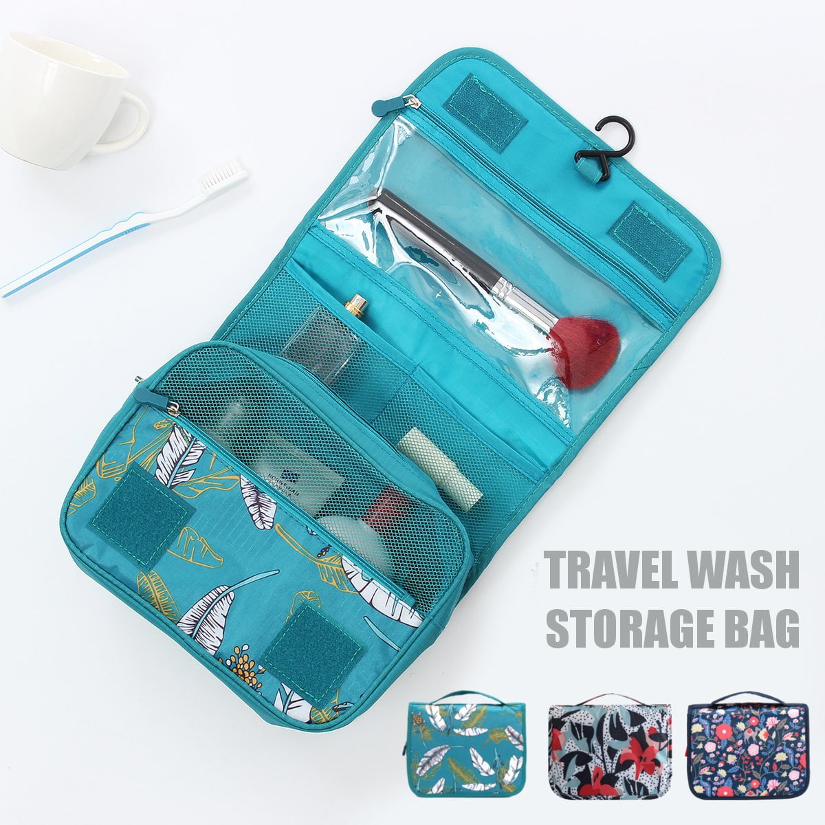 Kids Hanging Toiletry Bag IUCN Water