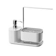 thumbnail image 3 of Viflosae Dishes Soap Dishwashing Soap Hand and Soap Dispenser Set with Tray Soap Dispenser with Sponge and Dishcloth Organizer for Kitchen Sink Countertop Storage, 3 of 7