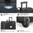 thumbnail image 2 of Travel Select Amsterdam Rolling Garment Bag, Navy, 2 of 8