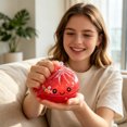 thumbnail image 5 of Dumpling Stress Ball Slow Rising Squishy Soft Squeeze Decompression Dough Fidget Toy with Steamer, Random Color, 5 of 6